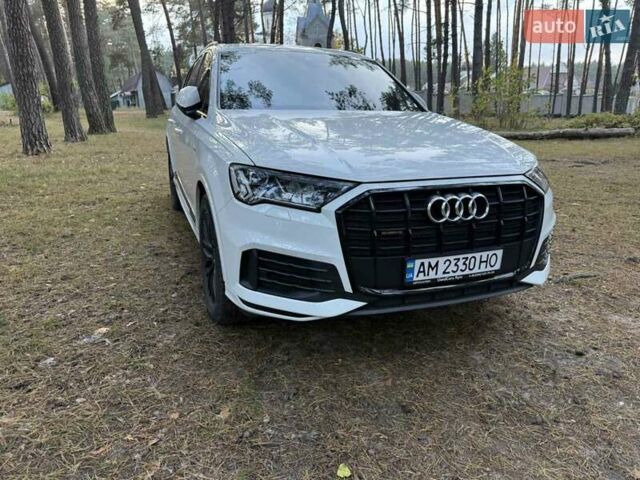 Ауди Ку 7 2020 в Житомире на Automoto.ua Белый Ауди Ку 7, объемом двигателя 2.97 л и пробегом 91 тыс. км за 65000 $, фото 11 на Automoto.ua