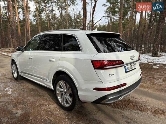 Белый Ауди Ку 7, объемом двигателя 3 л и пробегом 56 тыс. км за 56600 $, фото 5 на Automoto.ua