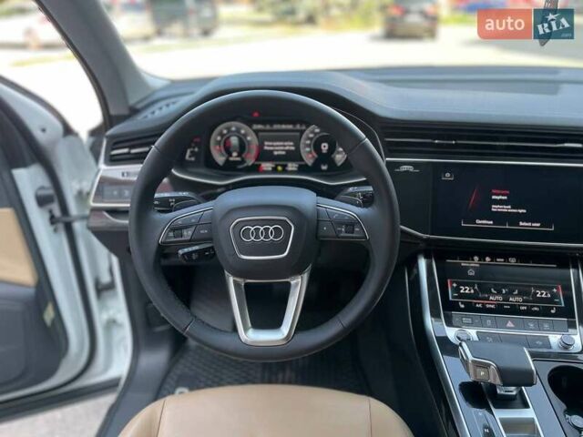 Білий Ауді Ку 7, об'ємом двигуна 1.98 л та пробігом 22 тис. км за 50999 $, фото 8 на Automoto.ua