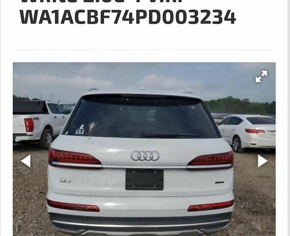 Белый Ауди Ку 7, объемом двигателя 2 л и пробегом 67 тыс. км за 58000 $, фото 72 на Automoto.ua