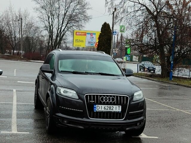 Черный Ауди Ку 7, объемом двигателя 4.2 л и пробегом 309 тыс. км за 10000 $, фото 1 на Automoto.ua