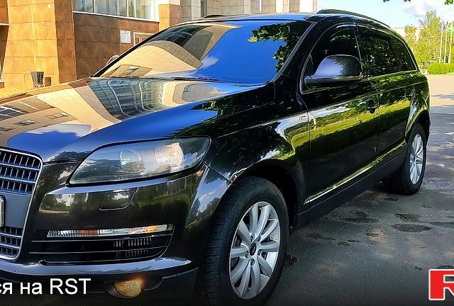 Черный Ауди Ку 7, объемом двигателя 3 л и пробегом 340 тыс. км за 12000 $, фото 3 на Automoto.ua