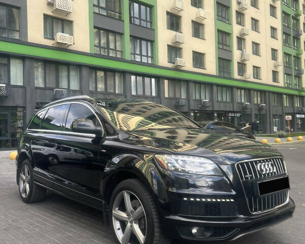 Черный Ауди Ку 7, объемом двигателя 2.97 л и пробегом 220 тыс. км за 18500 $, фото 1 на Automoto.ua