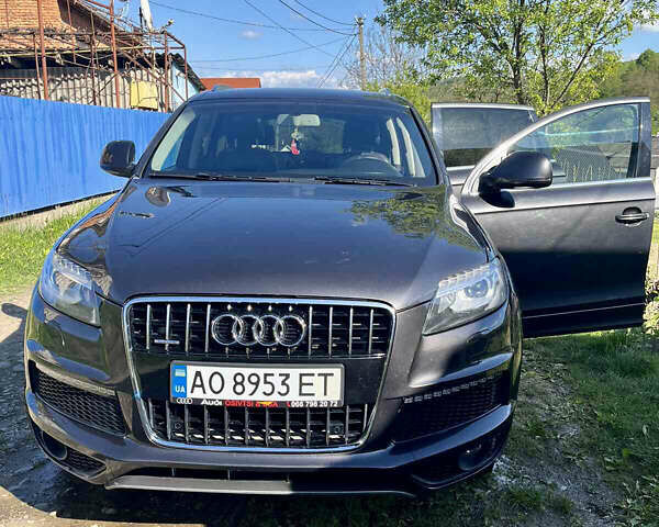 Черный Ауди Ку 7, объемом двигателя 3 л и пробегом 183 тыс. км за 15800 $, фото 6 на Automoto.ua