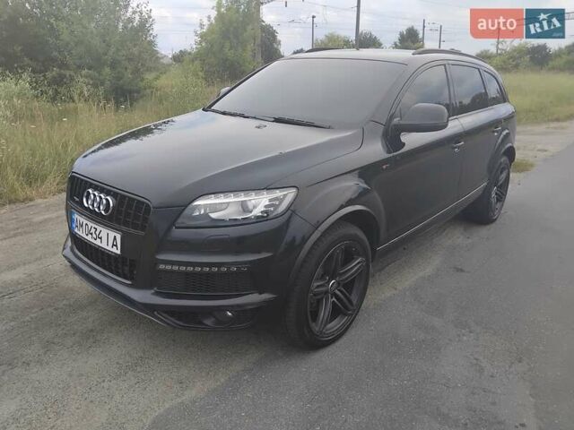Черный Ауди Ку 7, объемом двигателя 4.2 л и пробегом 260 тыс. км за 17500 $, фото 2 на Automoto.ua