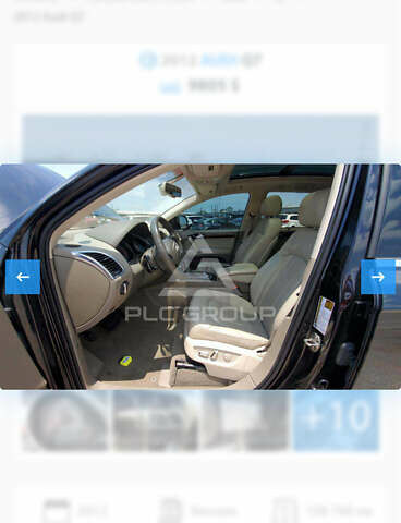 Черный Ауди Ку 7, объемом двигателя 3 л и пробегом 200 тыс. км за 9900 $, фото 60 на Automoto.ua