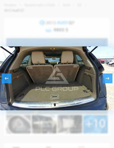 Черный Ауди Ку 7, объемом двигателя 3 л и пробегом 200 тыс. км за 9900 $, фото 67 на Automoto.ua