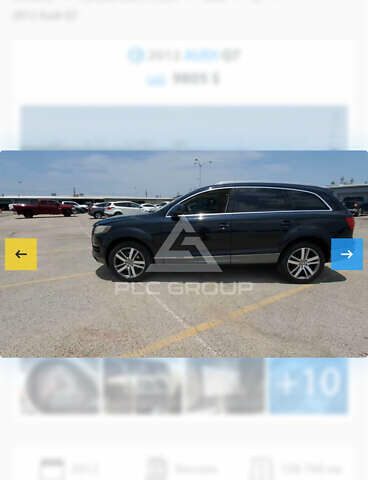 Черный Ауди Ку 7, объемом двигателя 3 л и пробегом 200 тыс. км за 9900 $, фото 63 на Automoto.ua