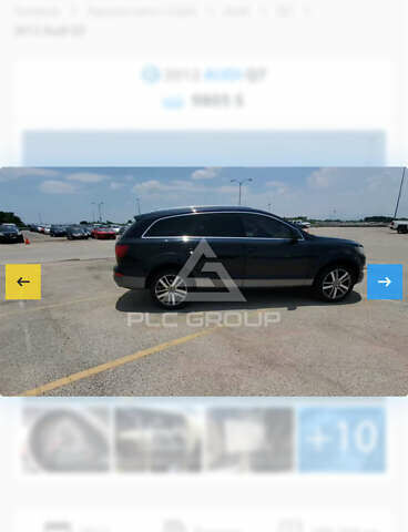 Черный Ауди Ку 7, объемом двигателя 3 л и пробегом 200 тыс. км за 9900 $, фото 65 на Automoto.ua