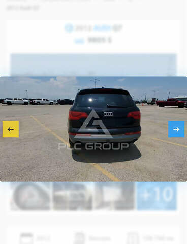 Черный Ауди Ку 7, объемом двигателя 3 л и пробегом 200 тыс. км за 9900 $, фото 64 на Automoto.ua