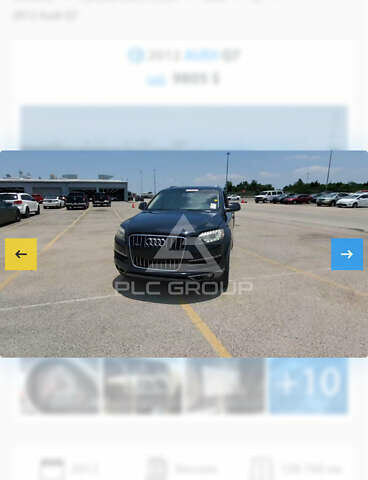 Черный Ауди Ку 7, объемом двигателя 3 л и пробегом 200 тыс. км за 9900 $, фото 62 на Automoto.ua