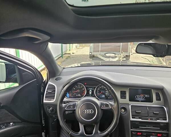 Ауді Ку 7 2012 у Баштанке на Automoto.ua Чорний Ауді Ку 7, об'ємом двигуна 3 л та пробігом 118 тис. км за 20500 $, фото 17 на Automoto.ua