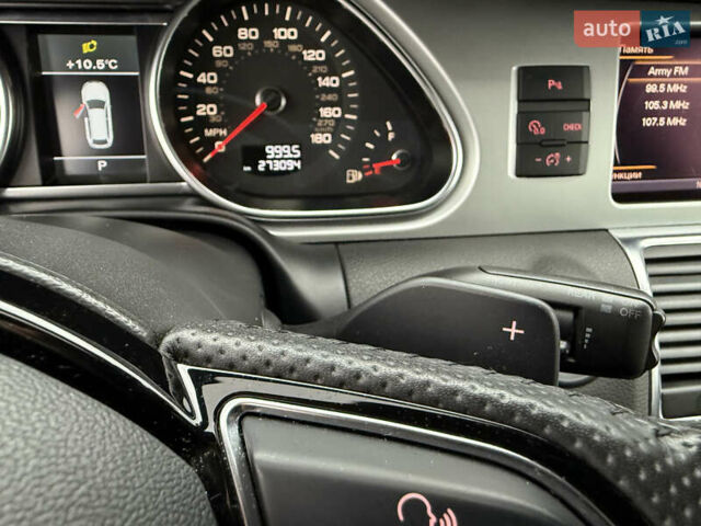 Ауді Ку 7 2012 у Сарнах на Automoto.ua Чорний Ауді Ку 7, об'ємом двигуна 3 л та пробігом 273 тис. км за 21000 $, фото 28 на Automoto.ua