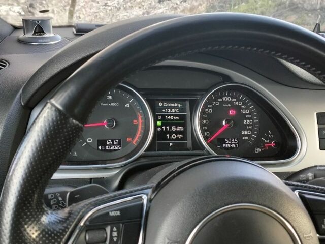 Ауді Ку 7 2012 у Житомирі на Automoto.ua Чорний Ауді Ку 7, об'ємом двигуна 3 л та пробігом 235 тис. км за 22000 $, фото 7 на Automoto.ua