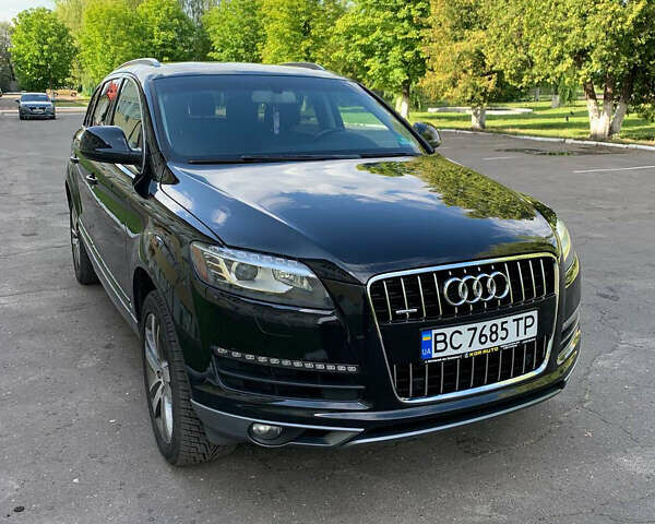 Черный Ауди Ку 7, объемом двигателя 3 л и пробегом 157 тыс. км за 16000 $, фото 1 на Automoto.ua