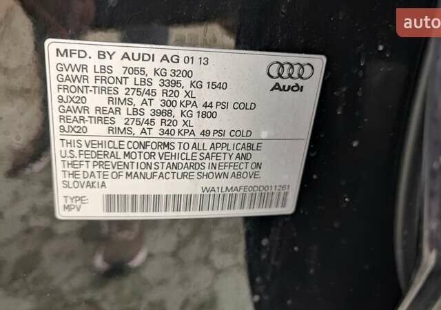 Чорний Ауді Ку 7, об'ємом двигуна 2.97 л та пробігом 241 тис. км за 17300 $, фото 19 на Automoto.ua