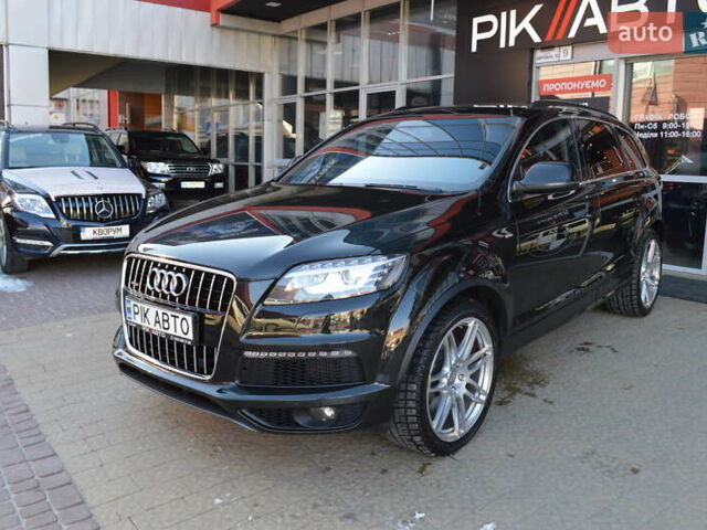 Ауди Ку 7 2013 в Львове на Automoto.ua Черный Ауди Ку 7, объемом двигателя 3 л и пробегом 205 тыс. км за 26900 $, фото 5 на Automoto.ua