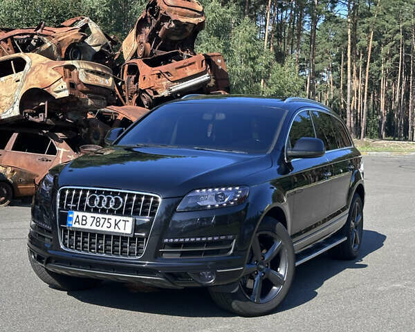 Черный Ауди Ку 7, объемом двигателя 2.97 л и пробегом 242 тыс. км за 22500 $, фото 1 на Automoto.ua