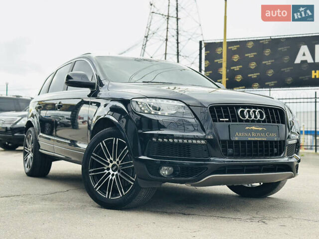 Черный Ауди Ку 7, объемом двигателя 3 л и пробегом 244 тыс. км за 14500 $, фото 2 на Automoto.ua