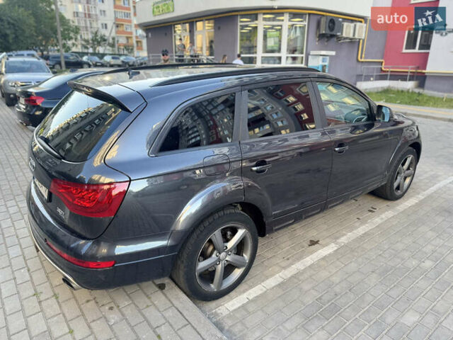 Черный Ауди Ку 7, объемом двигателя 3 л и пробегом 165 тыс. км за 15500 $, фото 4 на Automoto.ua