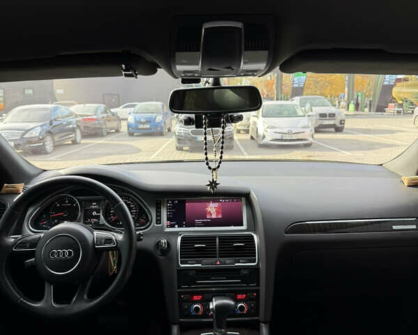 Ауді Ку 7 2014 у Одесі на Automoto.ua Чорний Ауді Ку 7, об'ємом двигуна 2.97 л та пробігом 235 тис. км за 27000 $, фото 11 на Automoto.ua