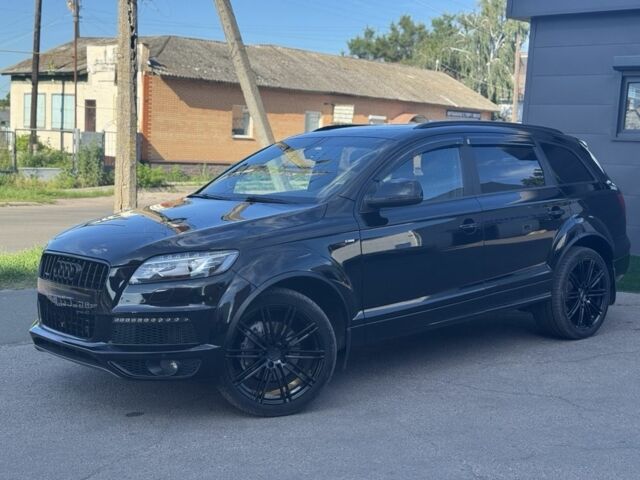 Ауді Ку 7 2015 у Прилуках на Automoto.ua Чорний Ауді Ку 7, об'ємом двигуна 3 л та пробігом 162 тис. км за 23500 $, фото 1 на Automoto.ua