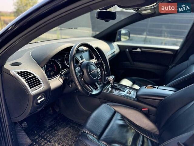 Черный Ауди Ку 7, объемом двигателя 2.97 л и пробегом 195 тыс. км за 27600 $, фото 5 на Automoto.ua