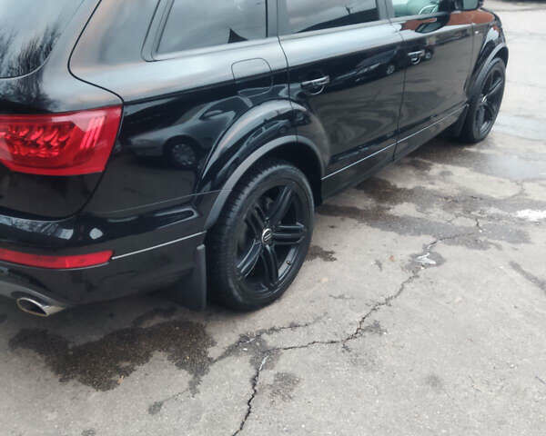 Черный Ауди Ку 7, объемом двигателя 3 л и пробегом 162 тыс. км за 23900 $, фото 6 на Automoto.ua