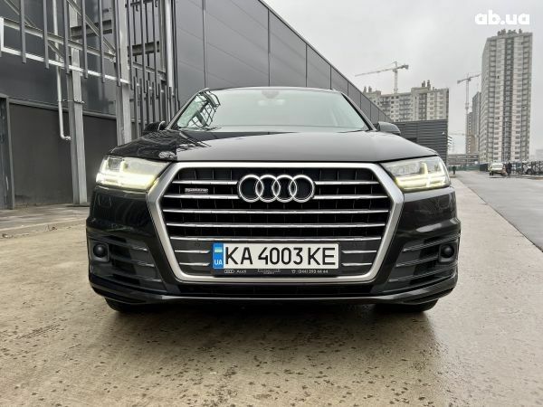 Черный Ауди Ку 7, объемом двигателя 3 л и пробегом 194 тыс. км за 38900 $, фото 1 на Automoto.ua