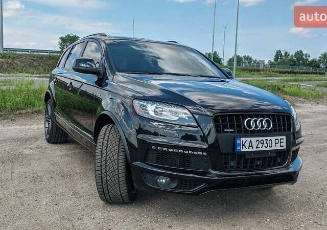 Черный Ауди Ку 7, объемом двигателя 3 л и пробегом 131 тыс. км за 21700 $, фото 1 на Automoto.ua