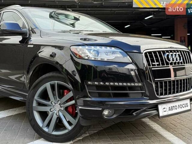 Черный Ауди Ку 7, объемом двигателя 3 л и пробегом 161 тыс. км за 17990 $, фото 1 на Automoto.ua