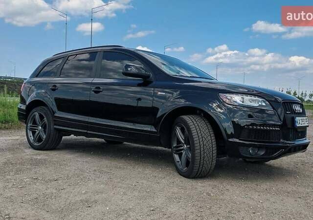 Черный Ауди Ку 7, объемом двигателя 3 л и пробегом 131 тыс. км за 21700 $, фото 2 на Automoto.ua