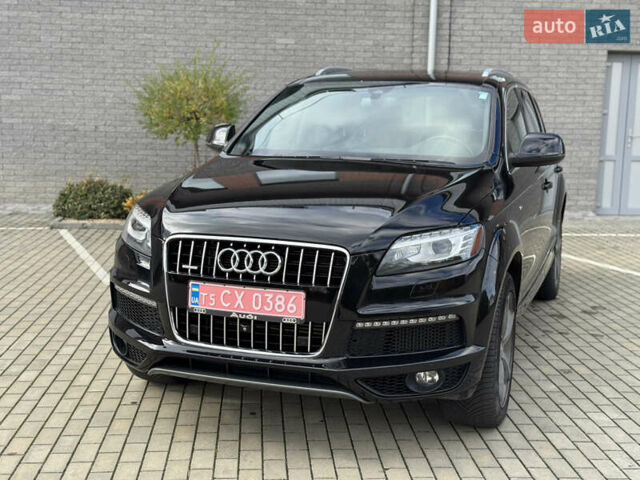 Ауді Ку 7 2015 у Рівному на Automoto.ua Чорний Ауді Ку 7, об'ємом двигуна 2.97 л та пробігом 129 тис. км за 24500 $, фото 2 на Automoto.ua