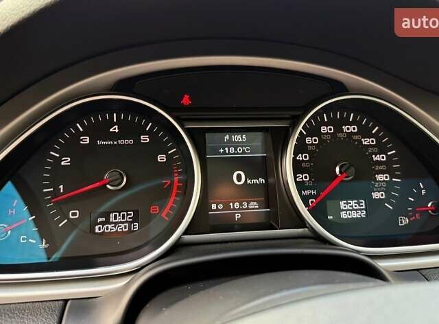 Черный Ауди Ку 7, объемом двигателя 3 л и пробегом 161 тыс. км за 17990 $, фото 18 на Automoto.ua