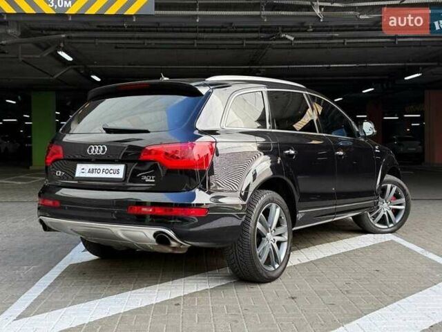 Черный Ауди Ку 7, объемом двигателя 3 л и пробегом 161 тыс. км за 17990 $, фото 6 на Automoto.ua