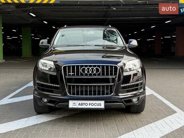Черный Ауди Ку 7, объемом двигателя 3 л и пробегом 161 тыс. км за 17990 $, фото 2 на Automoto.ua