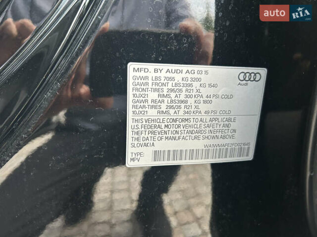 Черный Ауди Ку 7, объемом двигателя 2.97 л и пробегом 303 тыс. км за 24500 $, фото 26 на Automoto.ua