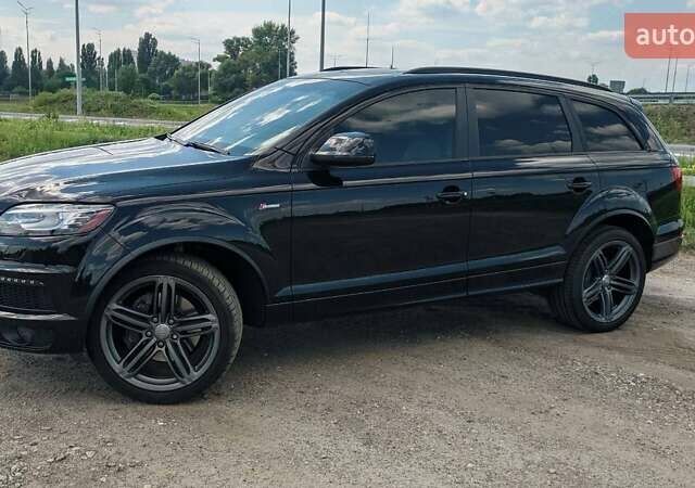 Черный Ауди Ку 7, объемом двигателя 3 л и пробегом 131 тыс. км за 21700 $, фото 4 на Automoto.ua