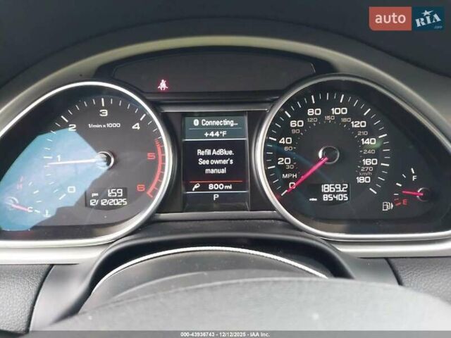 Черный Ауди Ку 7, объемом двигателя 2.97 л и пробегом 136 тыс. км за 3350 $, фото 6 на Automoto.ua