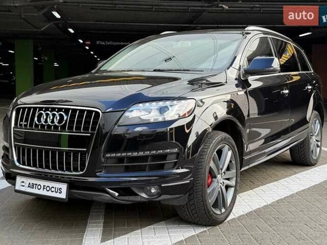 Черный Ауди Ку 7, объемом двигателя 3 л и пробегом 161 тыс. км за 17990 $, фото 3 на Automoto.ua