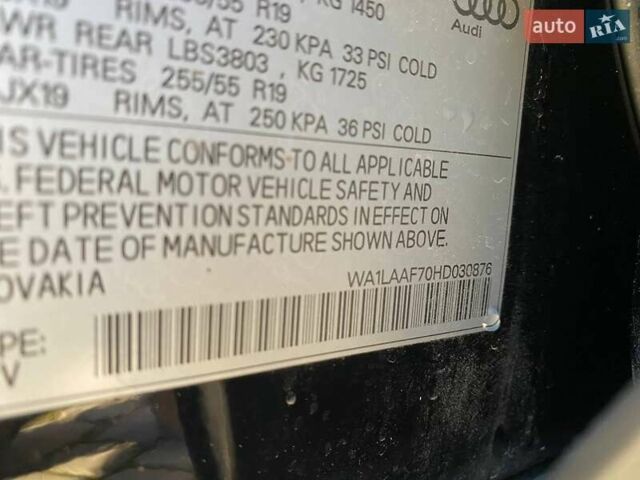Черный Ауди Ку 7, объемом двигателя 3 л и пробегом 67 тыс. км за 22900 $, фото 33 на Automoto.ua