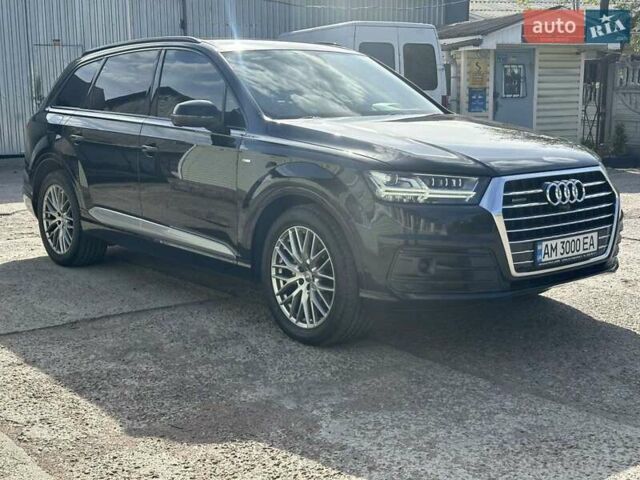 Черный Ауди Ку 7, объемом двигателя 2.97 л и пробегом 223 тыс. км за 39000 $, фото 6 на Automoto.ua