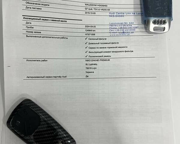 Черный Ауди Ку 7, объемом двигателя 2.97 л и пробегом 129 тыс. км за 43500 $, фото 87 на Automoto.ua