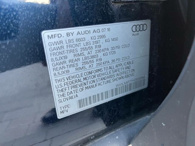 Черный Ауди Ку 7, объемом двигателя 3 л и пробегом 188 тыс. км за 25400 $, фото 26 на Automoto.ua