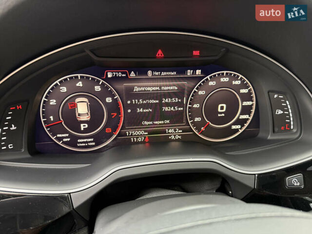 Черный Ауди Ку 7, объемом двигателя 3 л и пробегом 175 тыс. км за 28500 $, фото 14 на Automoto.ua