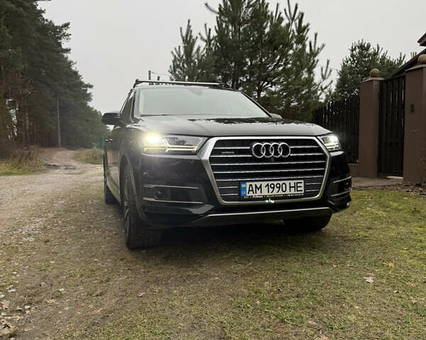 Черный Ауди Ку 7, объемом двигателя 3 л и пробегом 157 тыс. км за 34999 $, фото 1 на Automoto.ua