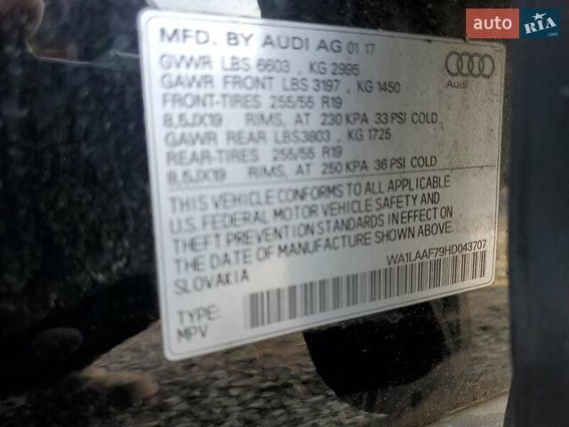 Чорний Ауді Ку 7, об'ємом двигуна 3 л та пробігом 150 тис. км за 9000 $, фото 12 на Automoto.ua