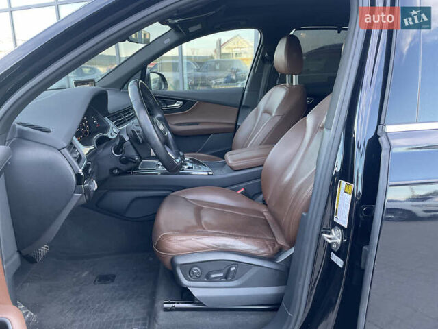 Ауди Ку 7 2017 в Ужгороде на Automoto.ua Черный Ауди Ку 7, объемом двигателя 3 л и пробегом 167 тыс. км за 24900 $, фото 14 на Automoto.ua