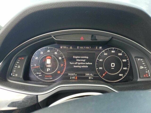 Черный Ауди Ку 7, объемом двигателя 3 л и пробегом 76 тыс. км за 7000 $, фото 8 на Automoto.ua