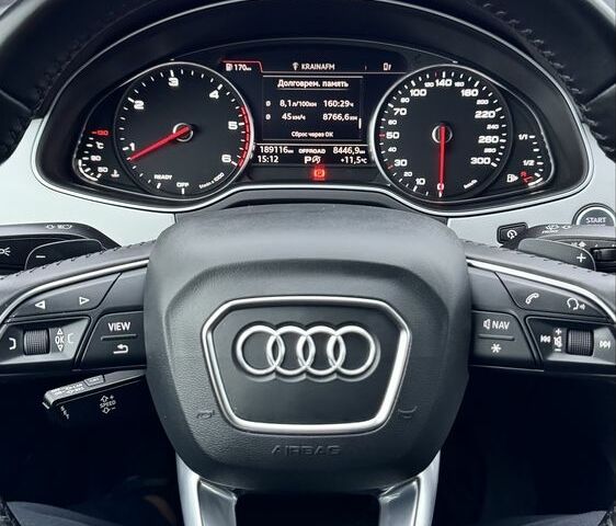 Чорний Ауді Ку 7, об'ємом двигуна 3 л та пробігом 189 тис. км за 37500 $, фото 13 на Automoto.ua